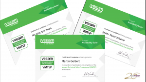 Certificaciones Veeam
